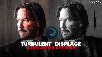 Turbulent displace like After effects in alight motion || #alightmotion #alightmotiontutorial