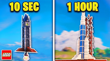 Building a Rocket Ship in 10 Seconds vs 1 Hour!