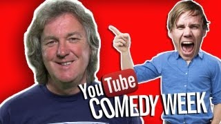 James May introduces ** Comedy Week ** on Head Squeeze