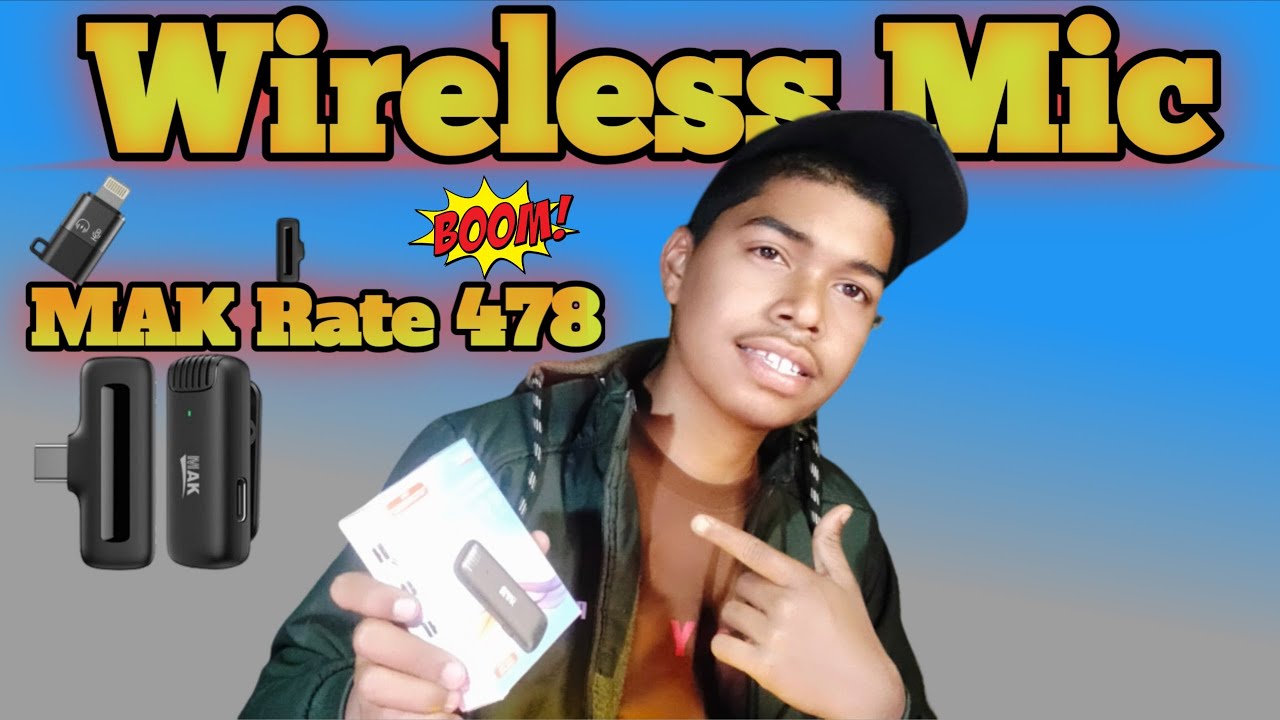 Sabse Sasta Wireless Mic! 🔥 Sirf ₹478 Mein Professional Voice