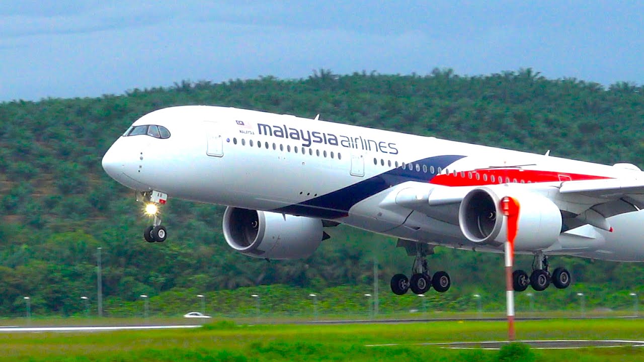 53 AMAZING AIRCRAFT TAKE OFF AND LANDING IN KUALA LUMPUR MALAYSIA AIRPORT!