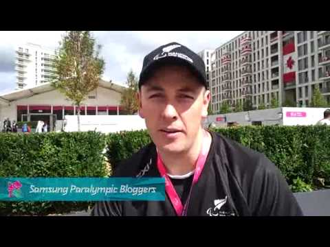 Samsung Blogger - Michael Johnson New Zealand, Paralympics 2012