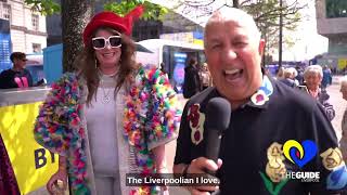 Pete Price meets some of the thousands of Eurovision fans defending on Liverpool