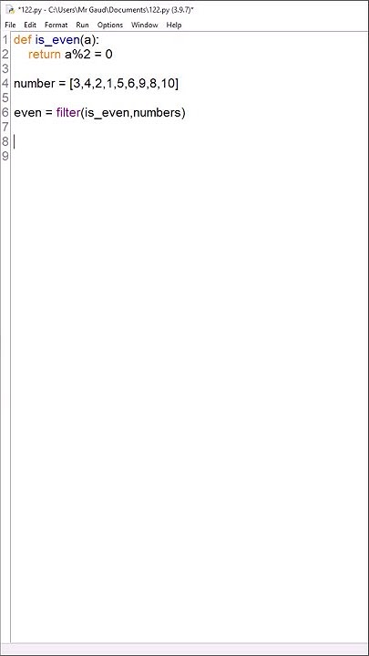 Python Trick : Find Even Number From List || python community - YouTube