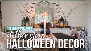 🎃 DIY DOLLAR STORE HALLOWEEN Decorating Ideas 🎃 | The DIY Mommy