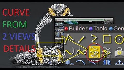 Curve From 2View #important TOOLS OF MATRIX 9#**