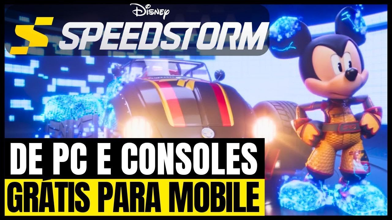 Disney Speedstorm e vários novos jogos podem ser jogados em celulares  Android, IOS e PCs fracos com Boosteroid Cloud Gaming