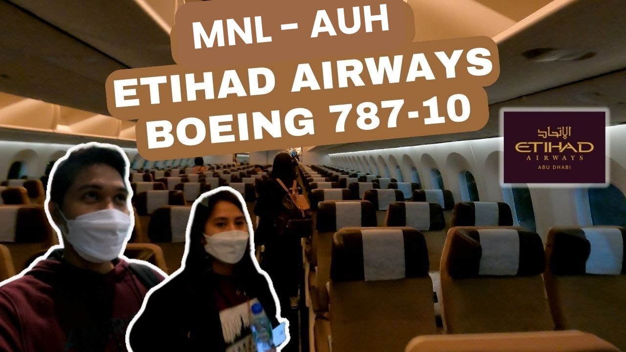 ETIHAD AIRWAYS MANILA TO ABU DHABI YouTube