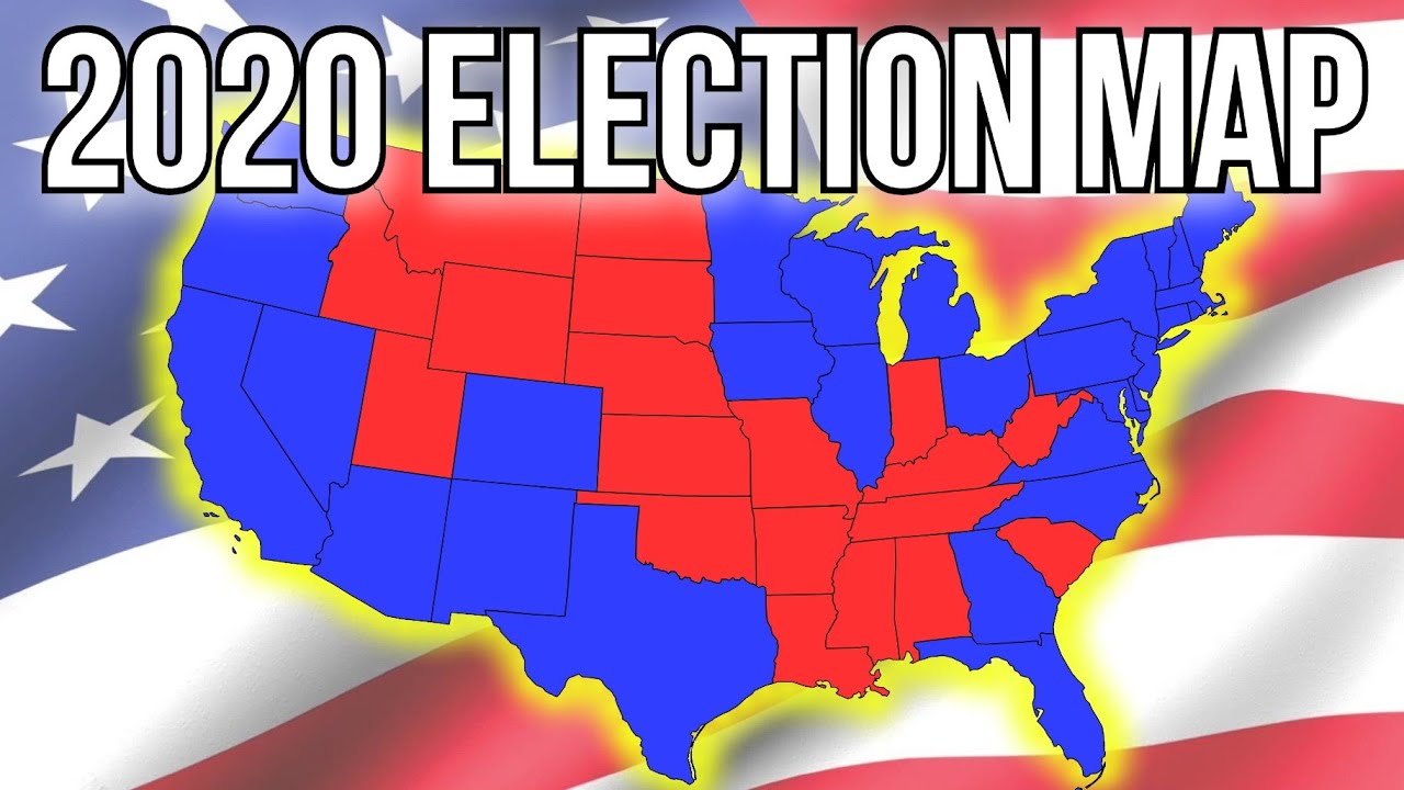 New 2020 Presidential Election Map Prediction - YouTube