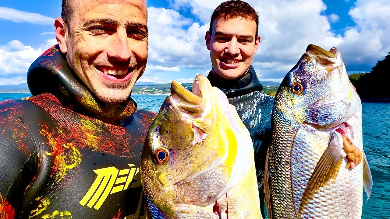 Eπικό Ρηχό Ψαροντούφεκο στη Πελοπόνησσο - Ο Παράδεισος της Συναγρίδας