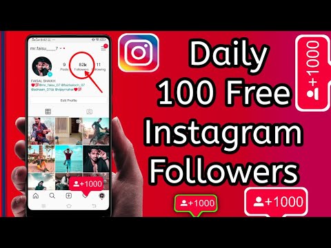 10k Free Instagram Followers 🔥 How To Increase Instagram Followers 🔥 ...