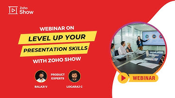 Level up your presentation skills with Zoho Show