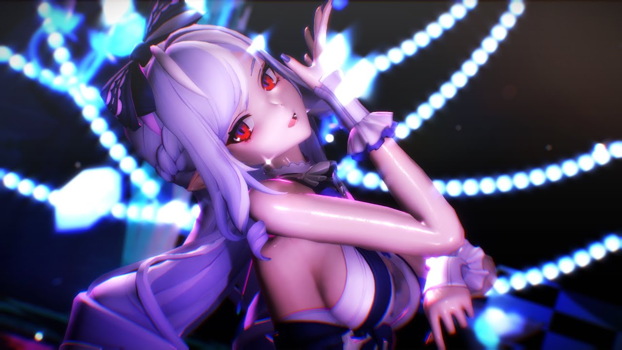 【MMD】ビビアン・バンシー(水着) - Tick-Trick【Zenless Zone Zero】
