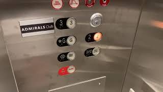 Celebrity Awesome Montgomery Kone Select traction elevator to AA Admirals Club Terminal D MIA Miami, FL Wealth