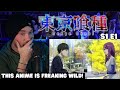 WHAT IS THIS FREAKING SHOW Tokyo Ghoul S1 E1 