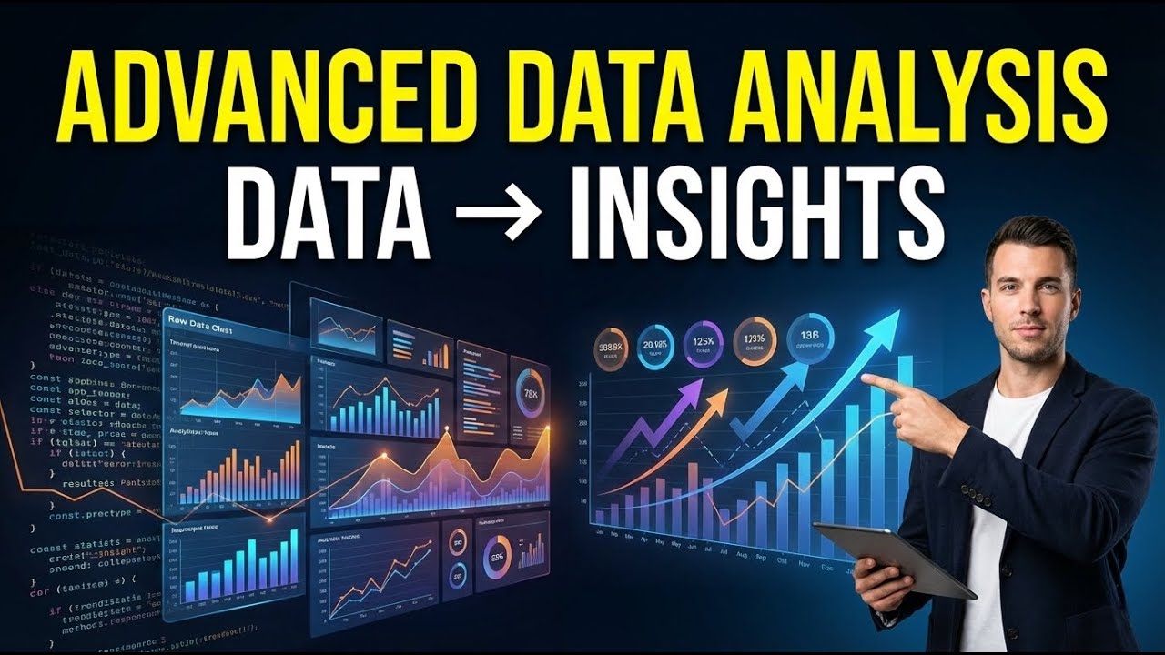 Advanced Data Analysis Concepts You Must Know | From Insights to Decisions