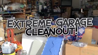 Extreme Garage Cleanout and Organization