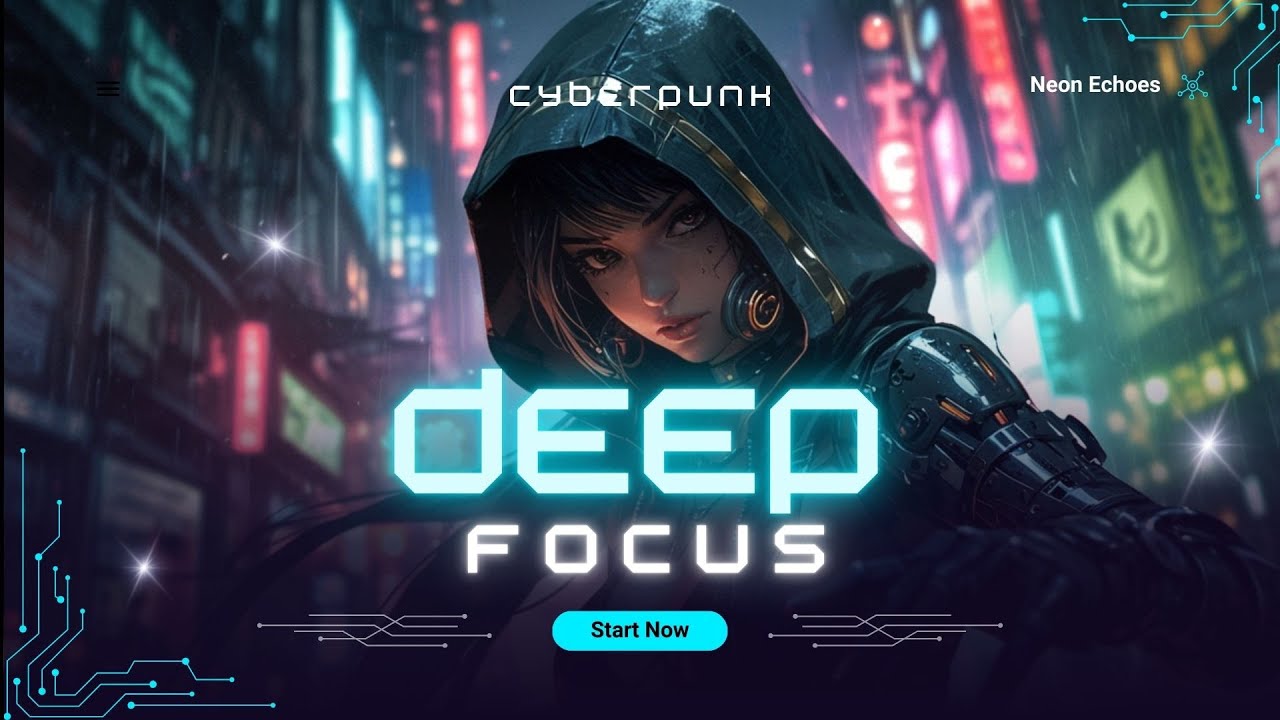 🌧️ Circuit Heartbeat | Cyberpunk Lofi Rain 🌃 Neon Nights Deep Focus Beats to Study & Code 2026