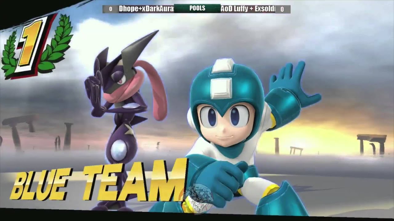 UPROAR Duo: XxDarkAuraXx & DHOPE Vs. AoD_Luffy & AoD_ExSoldier - Smash4