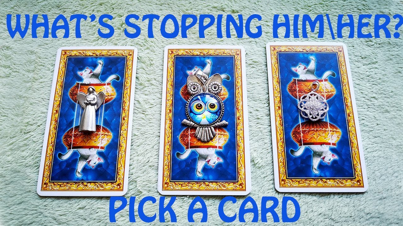 WHAT'S STOPPING HIM\HER FROM REACHING OUT? PICK A CARD TIMELESS