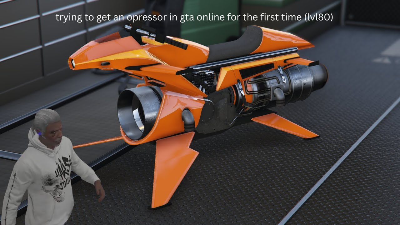 Trying to get an oppressor in gta online as lvl 80 pt1