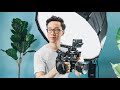 Shooting an Interview with ONE Light! - Low Budget Videography Lighting