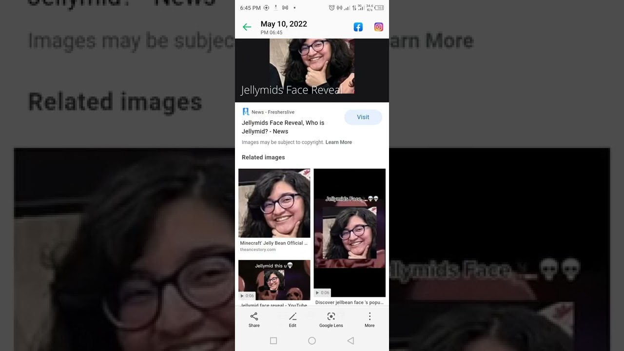 jelly bean s real face  look at descriptions