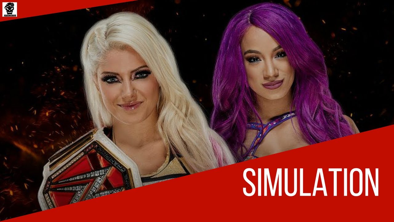 WWE GREAT BALLS OF FIRE - Alexa Bliss vs. Sasha Banks - Raw Women’s