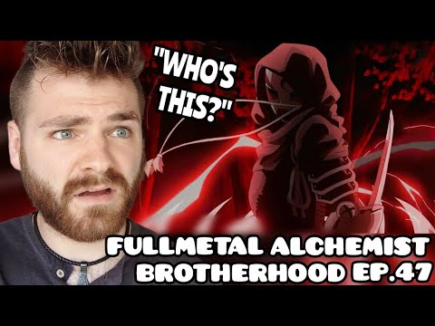 WHO IS THIS?? WTF!! | FULLMETAL ALCHEMIST BROTHERHOOD EPISODE 47 | New Anime Fan! | REACTION