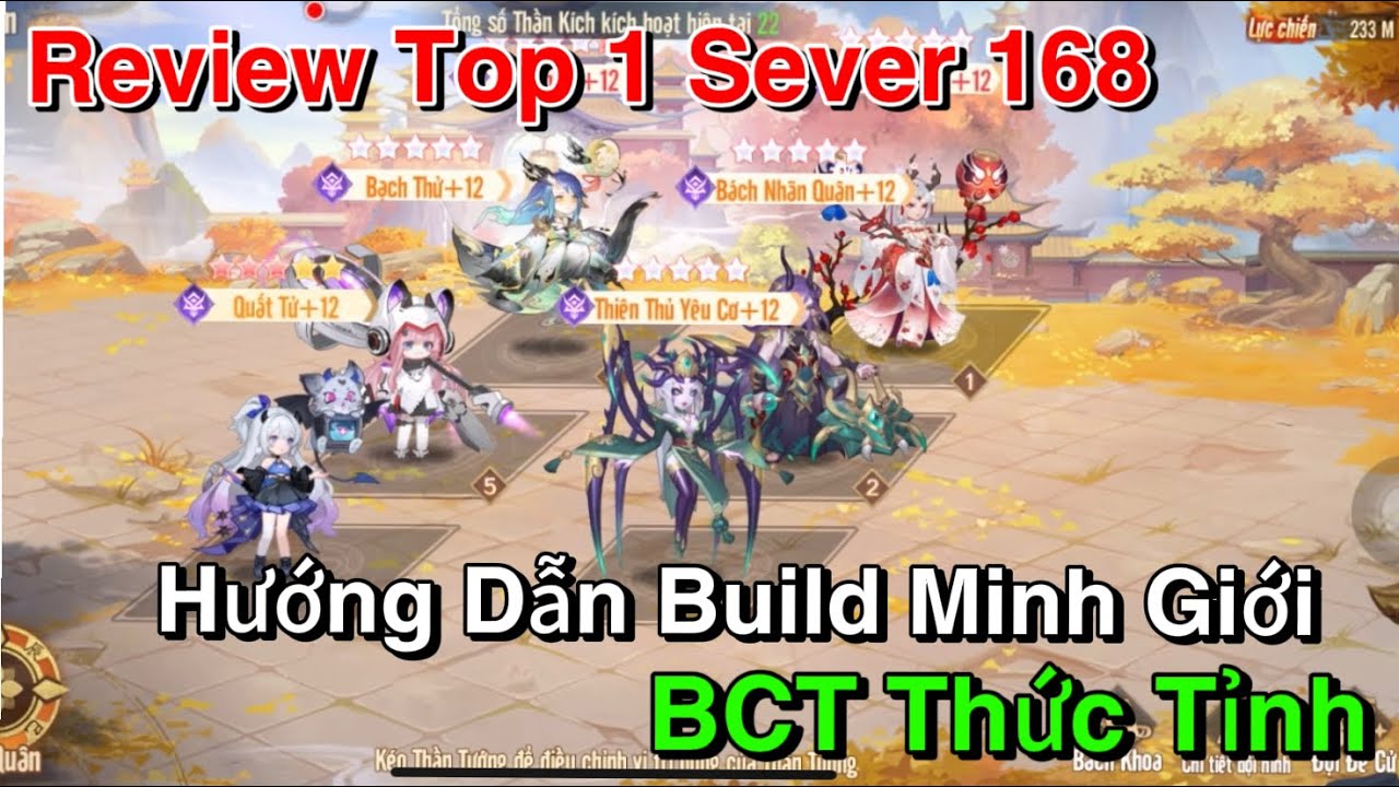 Tây Du VNG | Review Top 1 Sever Mới 168 - Quất Tử - Đinh Hướng Build ...