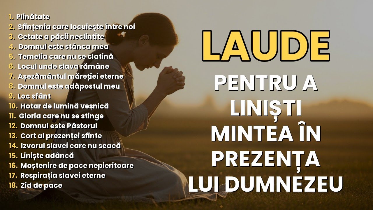 Muzică Creștină Românească 🌟 Pentru O Oră De Liniște Cu Dumnezeu