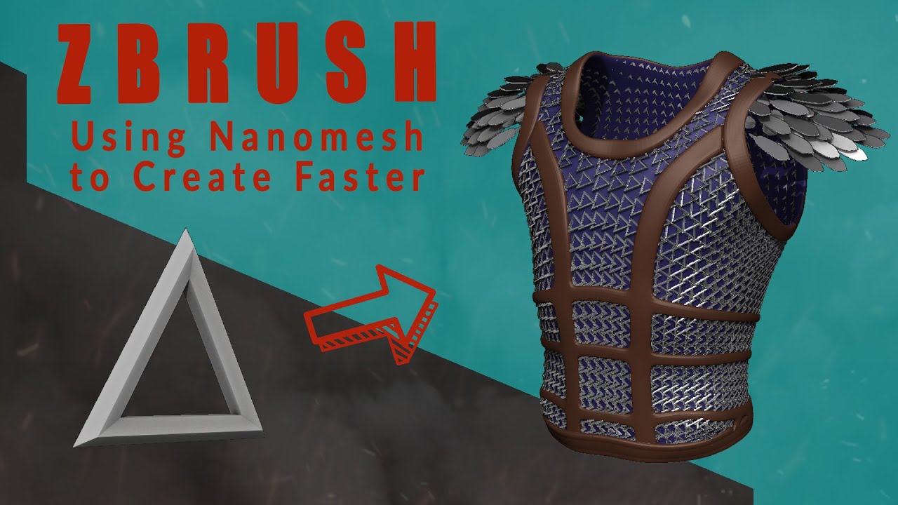 zbrush create nanomesh brush