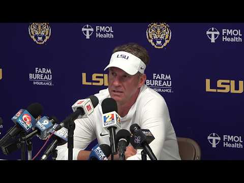 Lane Kiffin Postgame Press Conference After LSU Falls to Ole Miss 32-24