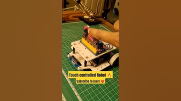 Touch controlled Robot 🔥 | Robot using MicroBit 🔥#robot #shortsfeed #shorts