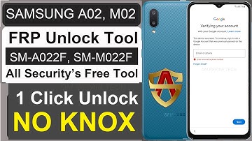 Samsung Galaxy A02/M02 FRP Bypass Android 11 2022 NO Knox | Samsung A02 Google Account Remove