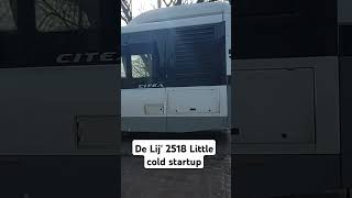 #delijn VDL Citea SLFA 180 Diesel #startup #bus #sound #shorts