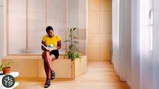 NEVER TOO SMALL: Paris Architect/Book Lover's Cozy Tiny Apartment  25sqm/270sqft