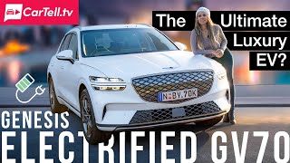 Genesis Electrified GV70 review | Luxury EV SUV Australia