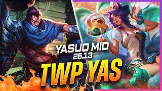 TheWanderingPro - Yasuo vs Ahri MID Patch 26.13 - Yasuo Gameplay