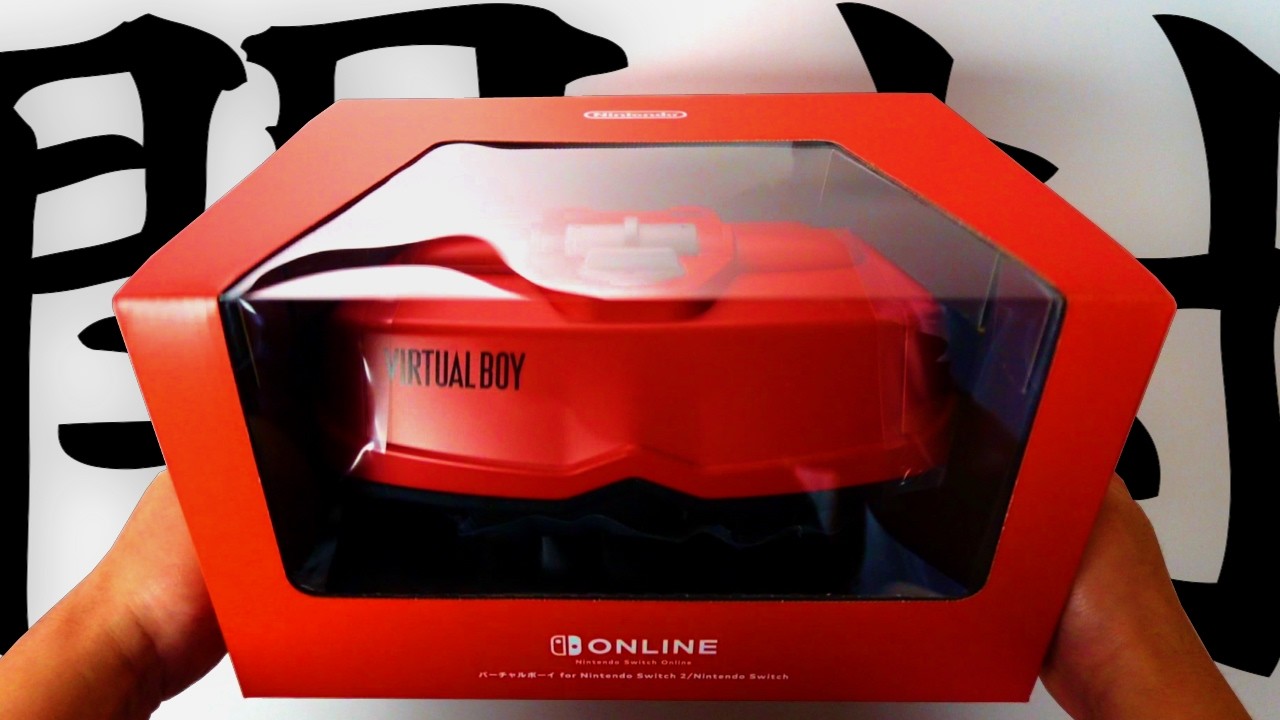 Nintendo VIRTUAL BOY 本体 レッド【※説明必読！】 Virtual Boy] Revival! What's Nintendo's dark past like? Unboxing