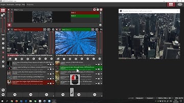 Visution MAPIO 2 - Decks and Mixer with control by keyboard