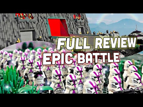 Lego Star Wars MOC full review 4K