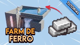 FARM DE FERRO 100% AUTOMÁTICO - [TUTORIAL Minecraft 1.16.5]