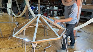 How To Build A Yurt Skylight