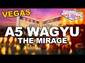 A5 wagyu heritage steakhouse at the mirage las vegas