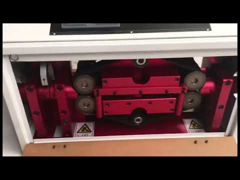 Automatic Corrugated Tube Pipe Cutting Machine | Circular Plastic Hose Cutter