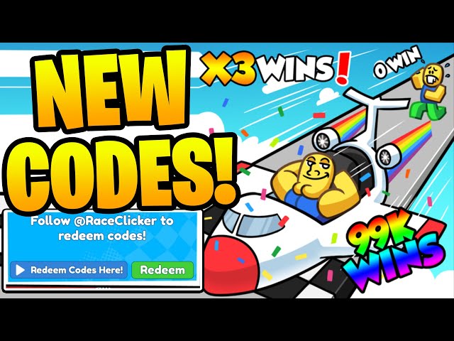 🎁 New September 🎁 RACE CLICKER CODES - CODES FOR ROBLOX RACE CLICKER  SEPTEMBER 2023 