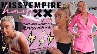 BRUTALLY HONEST MISSY EMPIRE TRY ON HAUL... i was disappointed *august 2020* | Kennedy Warden