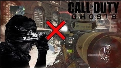 Call of Duty Ghosts: NO QUICKSCOPING!!!