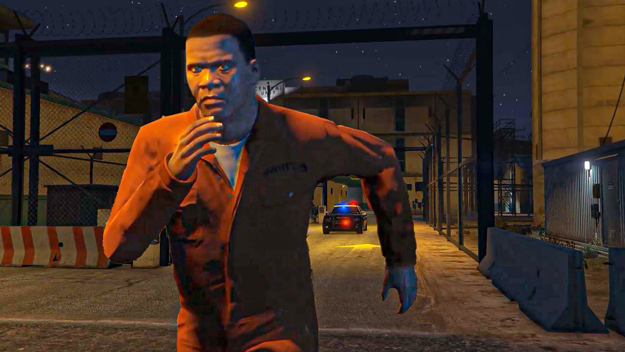 GTA 5 - Franklin’s EPIC PRISON ESCAPE – Can Franklin's Plan Work?